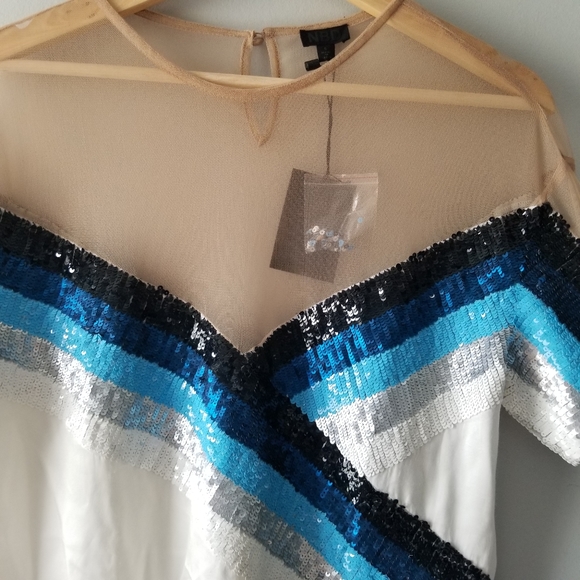 NBD Mireya Sequin Mini Dress Small - Picture 6 of 12